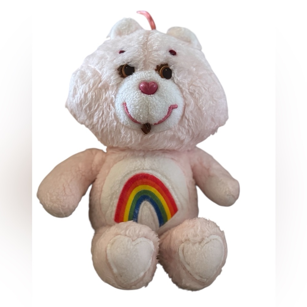 vintage 1983 Kenner Cheer Bear plush toy care bear